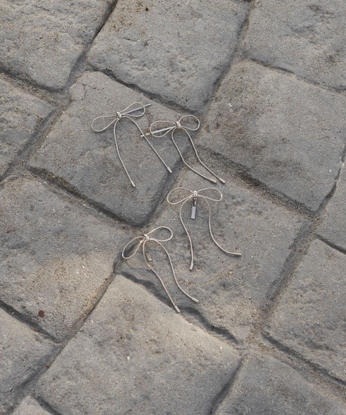 GOLDY（ゴールディ）の「コード ミニ リボン へアカフ & ヘアピン（その他ヘアアクセサリー・レディース・ブラック/シルバー/ゴールド・FREE）」の19枚目の写真