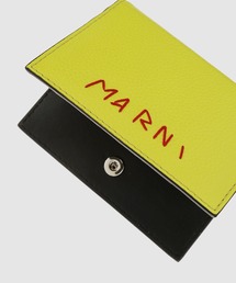 関税負担なし☆MARNI マルニ ロゴ バンディング カード ホルダー MARNI マルニ PFMO0084U0 P2644 カードケース レディース ロゴ