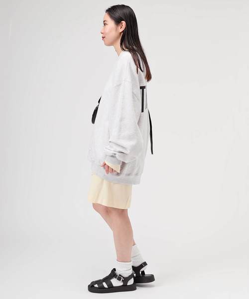 AP STUDIO スウェット PRINT SWEAT PULLOVER PRINT SWEAT PULLOVER（スウェット）｜AP STUDIO（エーピー