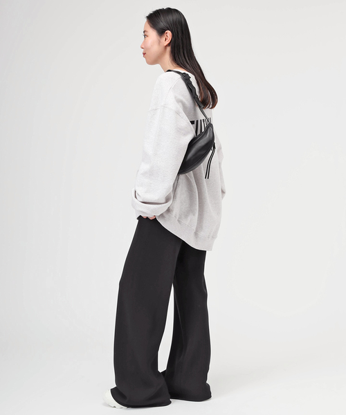 AP STUDIO(エーピーストゥディオ)の「PRINT SWEAT PULLOVER(スウェット・レディース・グレー/アイボリー/ブラック・FREE)」の11枚目の写真