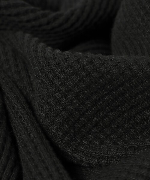 BEAMS T（ビームスティー）の「BEAMS T / ワッフル クルーネック ショートスリーブ 24（Tシャツ/カットソー・メンズ・ブラック/ベージュ/ネイビー・S/M/L/XL）」の6枚目の写真