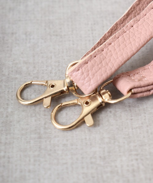 FUNALIVE（ファンアライブ）の「ソフト合皮フロントファスナー使いミニモバイルショルダーバッグ（ショルダーバッグ・メンズ・サックスブルー/ホワイト/ピンク/ブラック/オレンジ・FREE）」の20枚目の写真