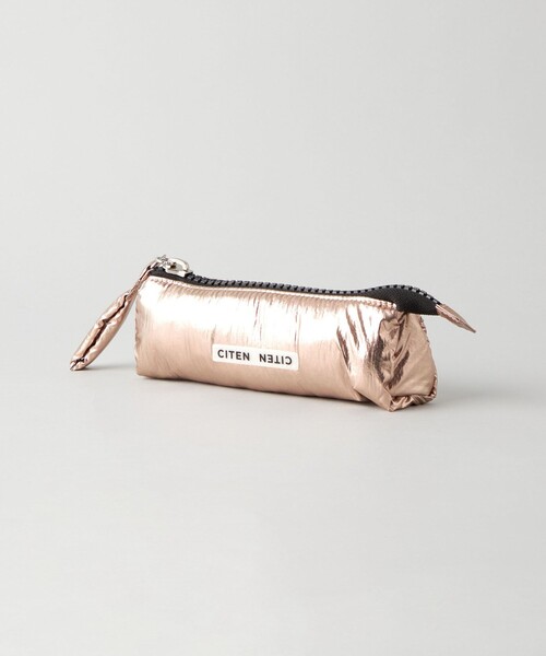 CITEN（シテン）の「＜CITEN＞パフ ペンケース（ステーショナリー・レディース・ロイヤルブルー/シルバー/ブラック/その他1/ワインレッド/ライトブルー/ダークグレー/ピンク/ターコイズブルー系/ケリーグリーン・FREE）」の10枚目の写真