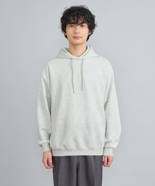 coen（コーエン）の「メランジダンボールパーカー（パーカー・メンズ・オフホワイト/ブラック/グレー・S/M/L/XL）」の13枚目の写真