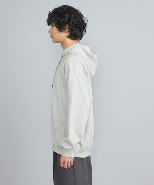 coen（コーエン）の「メランジダンボールパーカー（パーカー・メンズ・オフホワイト/ブラック/グレー・S/M/L/XL）」の14枚目の写真