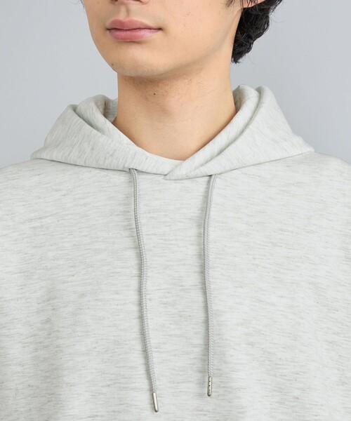 coen（コーエン）の「メランジダンボールパーカー（パーカー・メンズ・オフホワイト/ブラック/グレー・S/M/L/XL）」の16枚目の写真