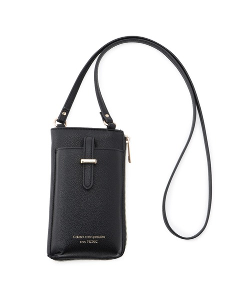 ROPE' PICNIC(ロペピクニック)の「スマホウォレットショルダーバッグ(ショルダーバッグ・レディース・ブラック/シルバー/オフホワイト/ライトグリーン・FREE)」の5枚目の写真