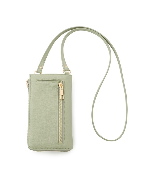 ROPE' PICNIC(ロペピクニック)の「スマホウォレットショルダーバッグ(ショルダーバッグ・レディース・ブラック/シルバー/オフホワイト/ライトグリーン・FREE)」の9枚目の写真