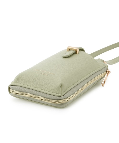 ROPE' PICNIC(ロペピクニック)の「スマホウォレットショルダーバッグ(ショルダーバッグ・レディース・ブラック/シルバー/オフホワイト/ライトグリーン・FREE)」の12枚目の写真