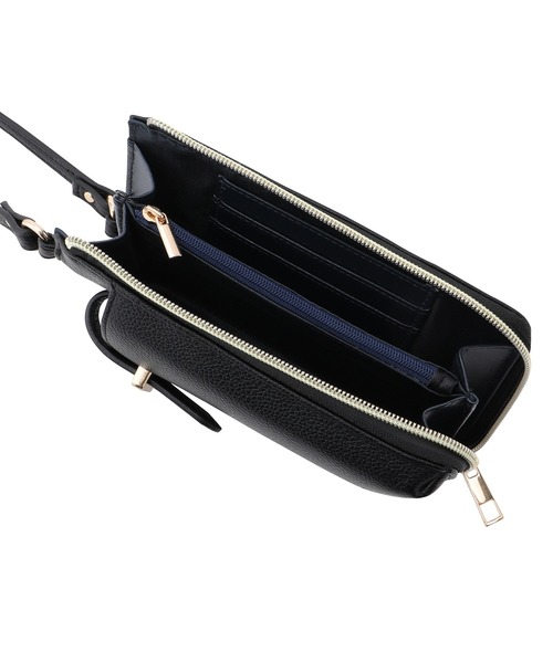 ROPE' PICNIC(ロペピクニック)の「スマホウォレットショルダーバッグ(ショルダーバッグ・レディース・ブラック/シルバー/オフホワイト/ライトグリーン・FREE)」の16枚目の写真