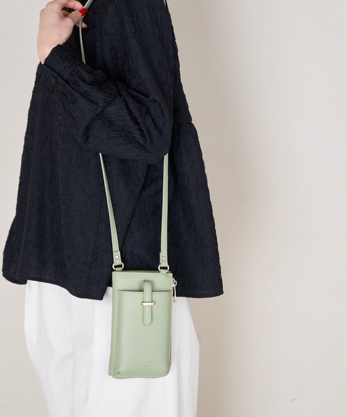 ROPE' PICNIC(ロペピクニック)の「スマホウォレットショルダーバッグ(ショルダーバッグ・レディース・ブラック/シルバー/オフホワイト/ライトグリーン・FREE)」の21枚目の写真