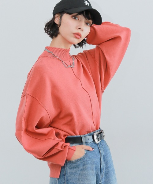 PAGEBOY（ページボーイ）の「長袖ニット（ニット/セーター・レディース・ブラック・FREE）」の4枚目の写真