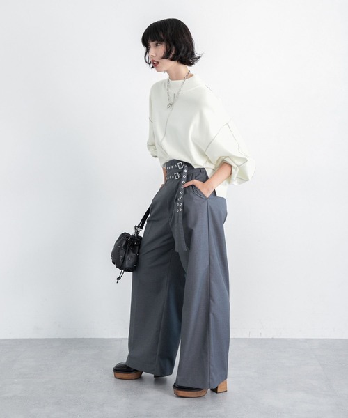 PAGEBOY（ページボーイ）の「長袖ニット（ニット/セーター・レディース・ブラック・FREE）」の13枚目の写真