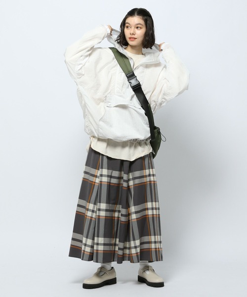 niko and...（ニコアンド）の「ナイロンオックスアソートスカート（スカート・レディース・ベージュ/ネイビー/ブルー/ライトグリーン・FREE）」の21枚目の写真