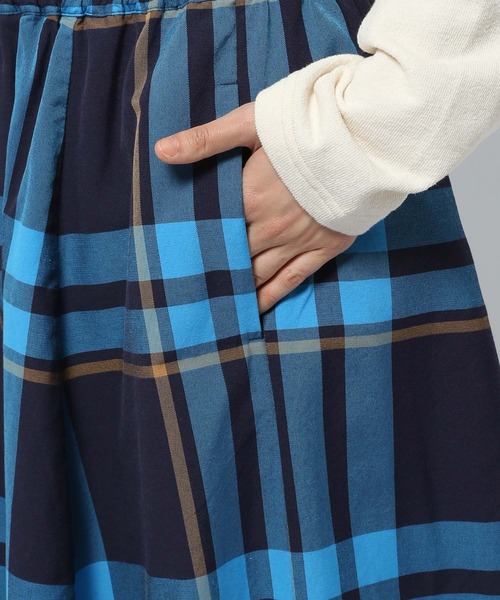 niko and...（ニコアンド）の「ナイロンオックスアソートスカート（スカート・レディース・ベージュ/ネイビー/ブルー/ライトグリーン・FREE）」の11枚目の写真