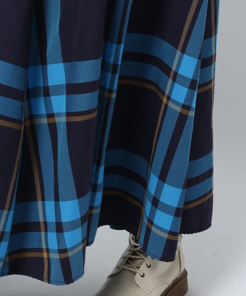 niko and...（ニコアンド）の「ナイロンオックスアソートスカート（スカート・レディース・ベージュ/ネイビー/ブルー/ライトグリーン・FREE）」の8枚目の写真