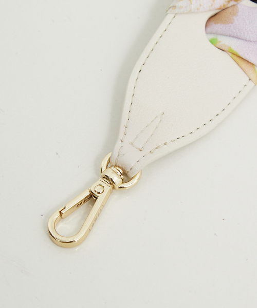 LOWELL things（ロウェル　シングス）の「Scarf Belt/スカーフかがりストラップベルト（チャーム・レディース・パープル系その他/ブラック/ベージュ・フリー）」の16枚目の写真