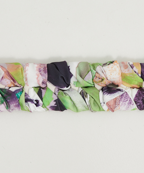 LOWELL things（ロウェル　シングス）の「Scarf Belt/スカーフかがりストラップベルト（チャーム・レディース・パープル系その他/ブラック/ベージュ・フリー）」の18枚目の写真