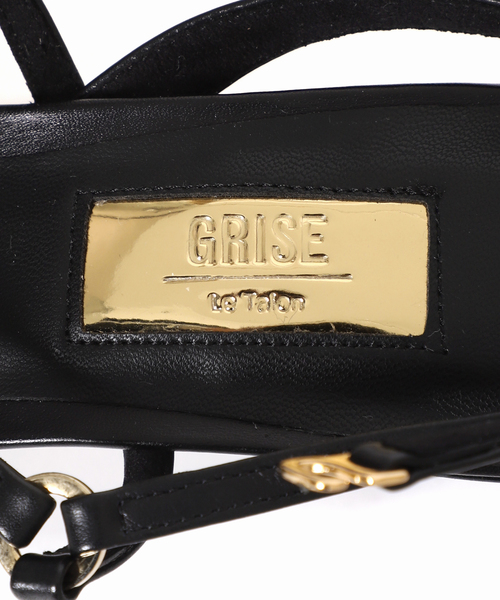 GRISE(グリーズ)の「GRISE6cmレザーアシンメトリートング(サンダル・レディース・シルバー/ブラック系その他/ホワイト系その他・SMALL/MEDIUM/LARGE/X-LARGE)」の12枚目の写真