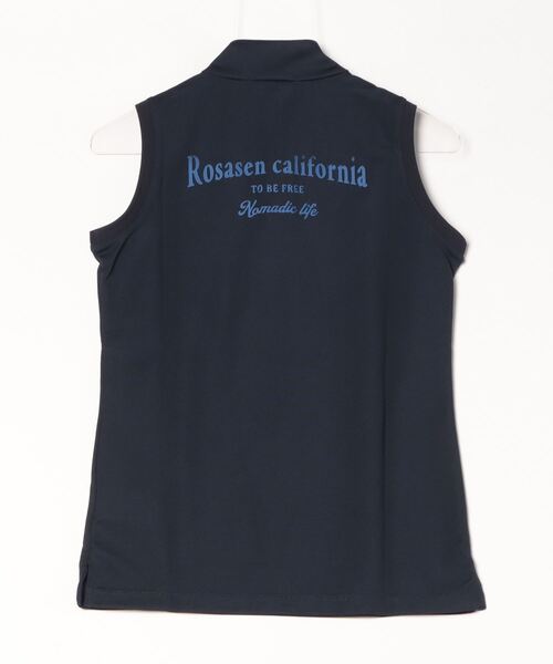 ROSASEN(ロサーセン)の「【Rosasen/GOLF】ハイパークールWニットカノコノースリーブ(ニット/セーター・レディース・ネイビー/グリーン/オフホワイト・40/42)」の14枚目の写真