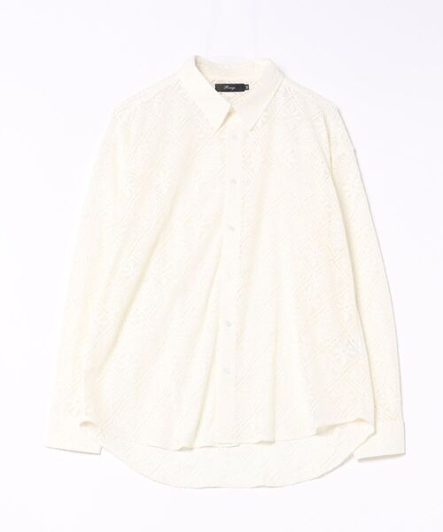 RINGS 格子レースシャツ（シャツ/ブラウス）｜JUGLANS（ユグランス） 6,490円