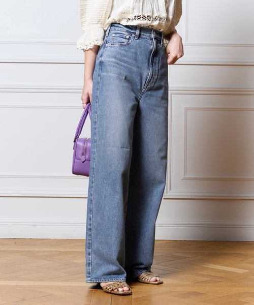 極美品 26 LUNA ニードバイヘリテージ IENA 別注 デニム パンツ NEEDBY heritage/ニードバイヘリテージ】LUNA 80s MD BLUE