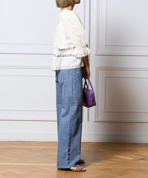 極美品 26 LUNA ニードバイヘリテージ IENA 別注 デニム パンツ NEEDBY heritage/ニードバイヘリテージ LUNA デニム