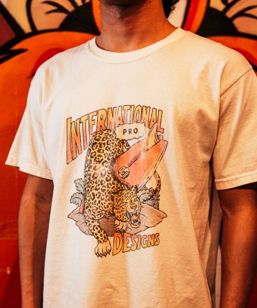 IPD(アイピーディー)の「【IPD】LEOPARD SS(Tシャツ/カットソー・メンズ・ブルー系その他/チャコール/クリーム・X-LARGE/LARGE/MEDIUM)」の19枚目の写真