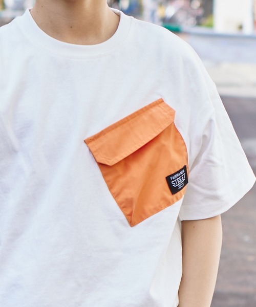 PEOPLESTYLE◆人気ストリートファッション Tシャツ 送料無料 2色 PERSONSOUL 長袖Tシャツ 袖取り外す可能 2way プリントロゴ 人気