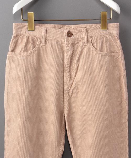BEAUTY&YOUTH UNITED ARROWS（ビューティーアンドユースユナイテッドアローズ）の「＜6(ROKU)＞CORD CUT 9LENGS PANTS/ﾊﾟﾝﾂ◆（その他パンツ・レディース・ベージュ/ブラウン・38/34/36）」の10枚目の写真