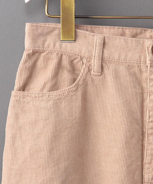 BEAUTY&YOUTH UNITED ARROWS（ビューティーアンドユースユナイテッドアローズ）の「＜6(ROKU)＞CORD CUT 9LENGS PANTS/ﾊﾟﾝﾂ◆（その他パンツ・レディース・ベージュ/ブラウン・38/34/36）」の12枚目の写真