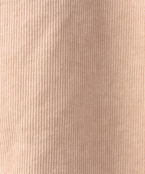 BEAUTY&YOUTH UNITED ARROWS（ビューティーアンドユースユナイテッドアローズ）の「＜6(ROKU)＞CORD CUT 9LENGS PANTS/ﾊﾟﾝﾂ◆（その他パンツ・レディース・ベージュ/ブラウン・38/34/36）」の4枚目の写真