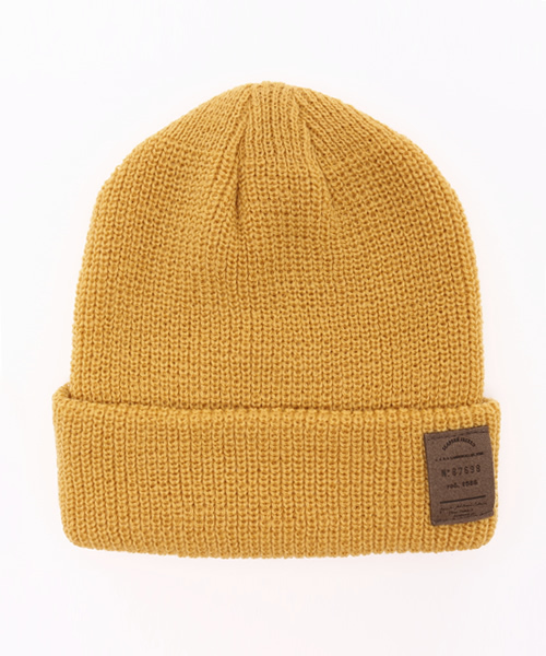 salut!（サリュ!）の「ﾍﾞｰｼｯｸﾆｯﾄ帽（ニットキャップ/ビーニー・レディース・ブラック/グレー/アイボリー/マスタード/ネイビー/ワイン・FREE）」の5枚目の写真