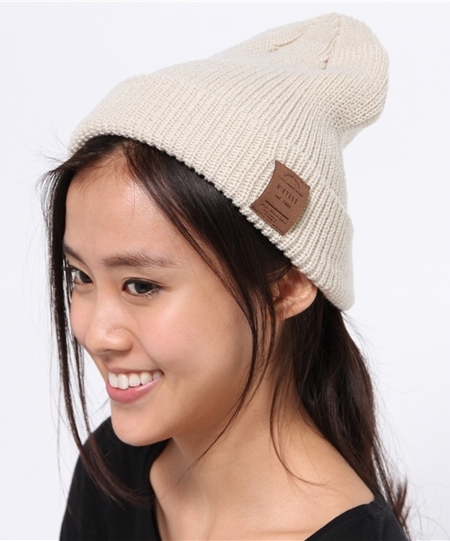 salut!（サリュ!）の「ﾍﾞｰｼｯｸﾆｯﾄ帽（ニットキャップ/ビーニー・レディース・ブラック/グレー/アイボリー/マスタード/ネイビー/ワイン・FREE）」の11枚目の写真