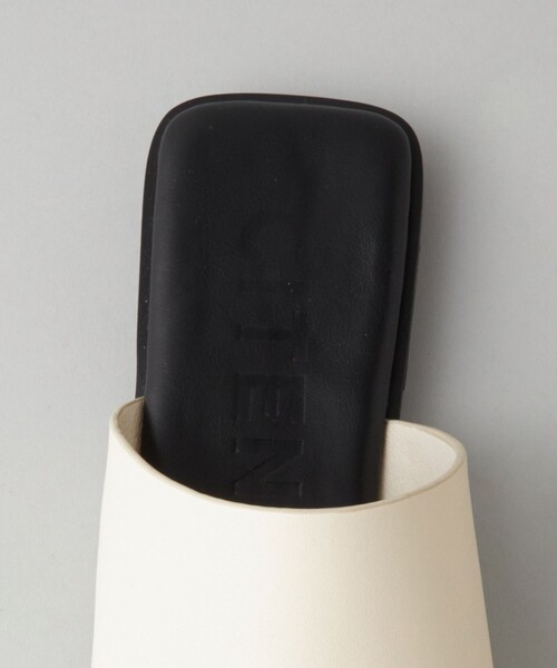 CITEN（シテン）の「＜CITEN＞サムループ カバード フラット サンダル（サンダル・レディース・ホワイト/ブラック・S/M/L）」の14枚目の写真