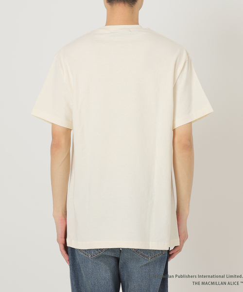 JOURNAL STANDARD relume(ジャーナルスタンダード レリューム)の「【THE MACMILLAN ALICE / マクミラン・アリス】別注プリントTシャツ(Tシャツ/カットソー・メンズ・ブラック/アイボリー/ホワイト・MEDIUM/LARGE)」の16枚目の写真