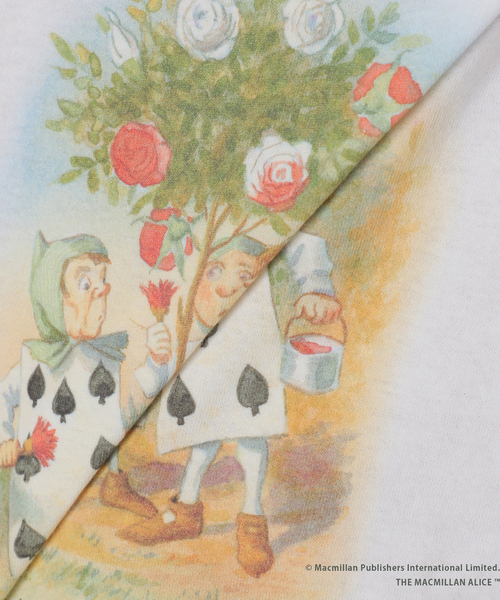 JOURNAL STANDARD relume(ジャーナルスタンダード レリューム)の「【THE MACMILLAN ALICE / マクミラン・アリス】別注プリントTシャツ(Tシャツ/カットソー・メンズ・ブラック/アイボリー/ホワイト・MEDIUM/LARGE)」の13枚目の写真