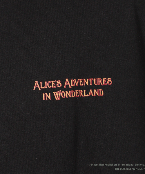 JOURNAL STANDARD relume(ジャーナルスタンダード レリューム)の「【THE MACMILLAN ALICE / マクミラン・アリス】別注プリントTシャツ(Tシャツ/カットソー・メンズ・ブラック/アイボリー/ホワイト・MEDIUM/LARGE)」の6枚目の写真