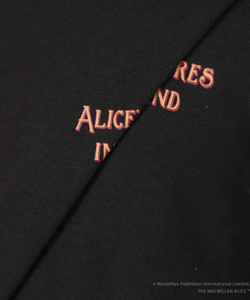 JOURNAL STANDARD relume(ジャーナルスタンダード レリューム)の「【THE MACMILLAN ALICE / マクミラン・アリス】別注プリントTシャツ(Tシャツ/カットソー・メンズ・ブラック/アイボリー/ホワイト・MEDIUM/LARGE)」の7枚目の写真
