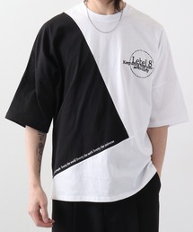 Color-coordinated dolman T-shirt / 配色ドルマンTシャツ unisex
