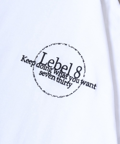 RE730(アールイーセブンサーティー)の「Color-coordinated dolman T-shirt / 配色ドルマンTシャツ unisex(Tシャツ/カットソー・メンズ・ブラック/ホワイト・M/L)」の6枚目の写真