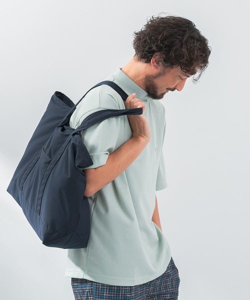 URBAN RESEARCH Sonny Label（アーバンリサーチサニーレーベル）の「OOPS　トートバッグ（トートバッグ・メンズ・ライトベージュ/ブラック/ネイビー・ONE）」の5枚目の写真