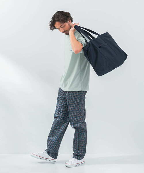 URBAN RESEARCH Sonny Label（アーバンリサーチサニーレーベル）の「OOPS　トートバッグ（トートバッグ・メンズ・ライトベージュ/ブラック/ネイビー・ONE）」の10枚目の写真