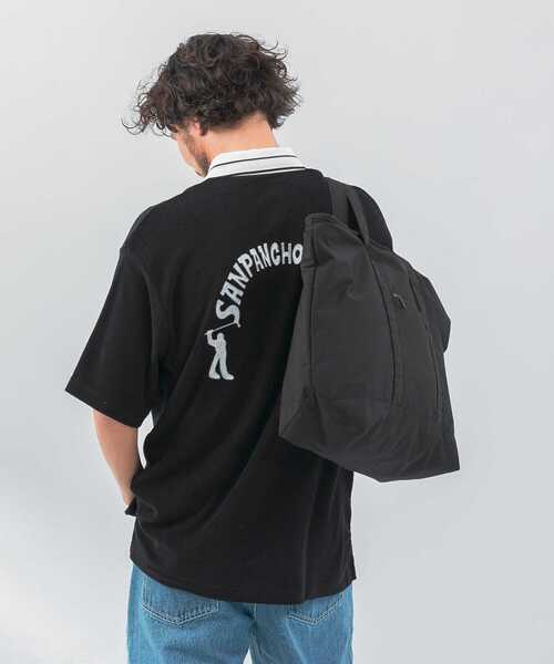 URBAN RESEARCH Sonny Label（アーバンリサーチサニーレーベル）の「OOPS　トートバッグ（トートバッグ・メンズ・ライトベージュ/ブラック/ネイビー・ONE）」の13枚目の写真