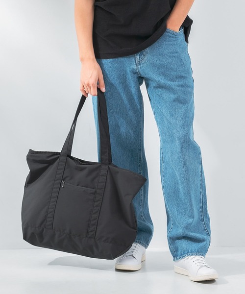 URBAN RESEARCH Sonny Label（アーバンリサーチサニーレーベル）の「OOPS　トートバッグ（トートバッグ・メンズ・ライトベージュ/ブラック/ネイビー・ONE）」の14枚目の写真