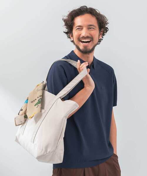 URBAN RESEARCH Sonny Label（アーバンリサーチサニーレーベル）の「OOPS　トートバッグ（トートバッグ・メンズ・ライトベージュ/ブラック/ネイビー・ONE）」の18枚目の写真