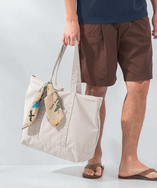 URBAN RESEARCH Sonny Label（アーバンリサーチサニーレーベル）の「OOPS　トートバッグ（トートバッグ・メンズ・ライトベージュ/ブラック/ネイビー・ONE）」の19枚目の写真