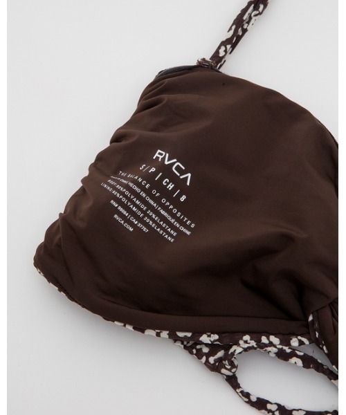 RVCA レディース DITZ BANDEAU ビキニ上下セット水着