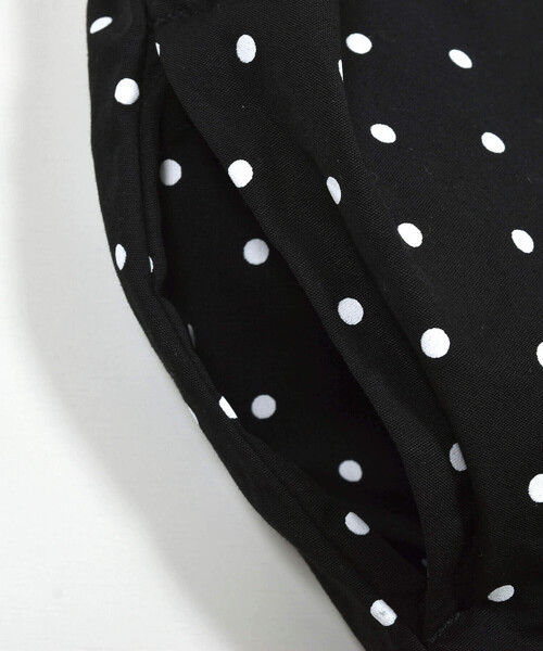 SLAP SLIP（スラップスリップ）の「肩フリルストライプチェックドット切り替えスカートワンピース(80~140cm)（ワンピース・キッズ・ブルー系その他/ブラック系その他・110cm/120cm/140cm/130cm/90cm/100cm/80ｃｍ）」の12枚目の写真