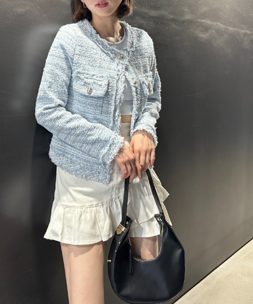 a lot of love（ア ロット オブ ラブ）の「華やかツイードジャケット